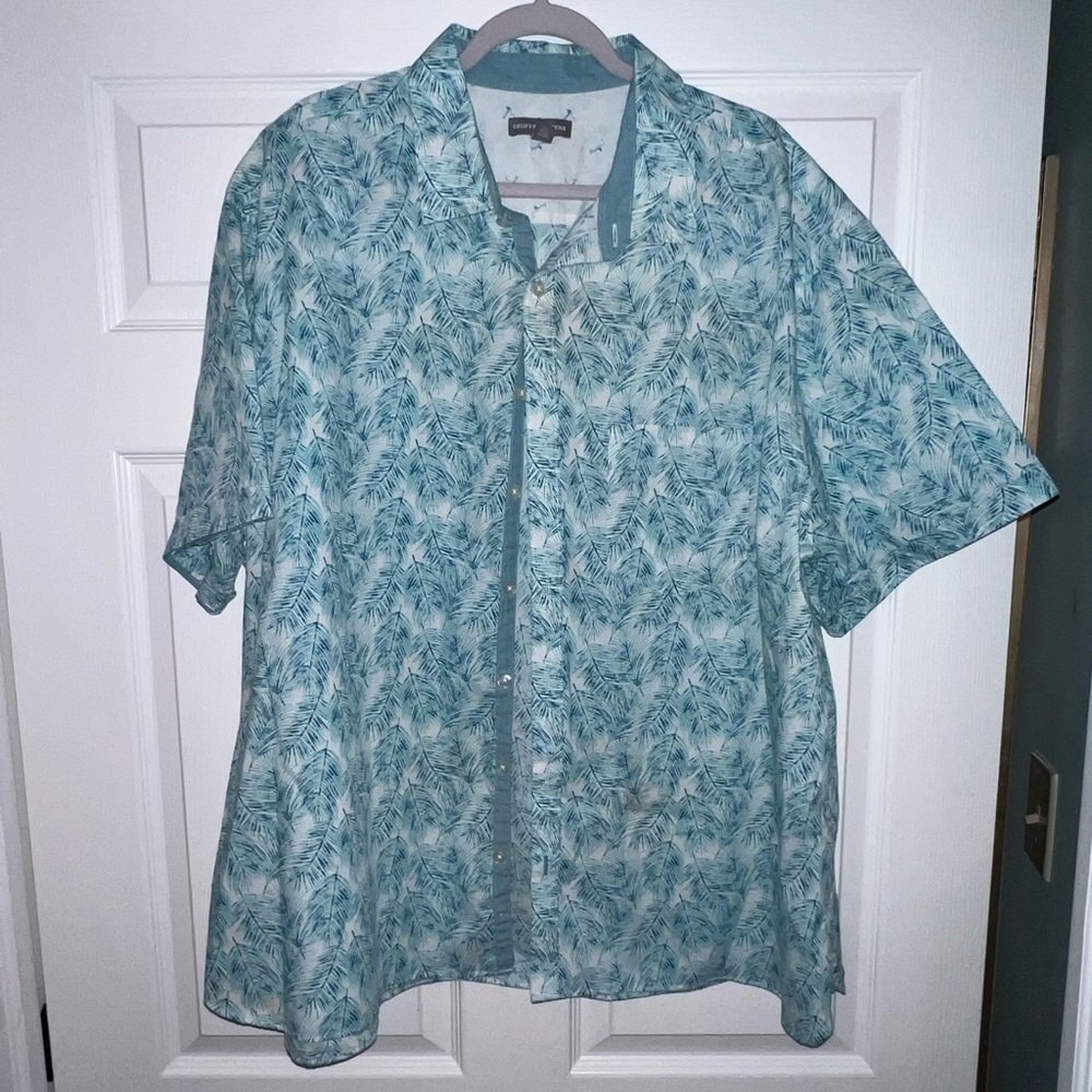 Men’s Geoffrey Beene short sleeve shirt sz 2xl, $12